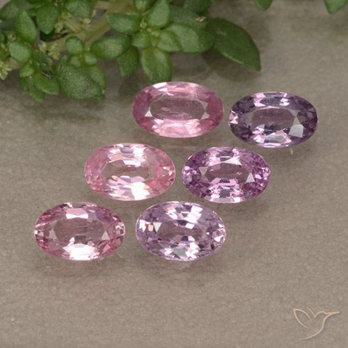 マルチカラー サファイア 宝石 - 0.3ct オーバル ファセット (ID: 492239)