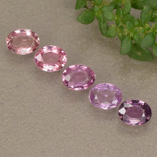 Mehrfarbig Saphir Edelstein - 0.2ct Oval facettiert (ID: 492331)