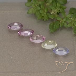 Sapphire Gemstones in 5 x 3 mm (calibrated) Size for Sale, Sapphire Stones in Multicolor Color