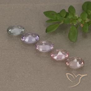 Sapphire Gemstones in 4 x 3 mm (calibrated) Size for Sale, Sapphire Stones in Multicolor Color