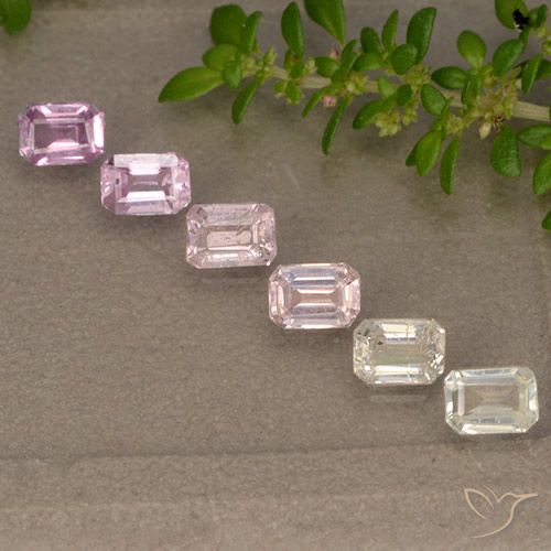 Multicolor Zafiro Gema - 0.3ct Corte octagonal (ID: 492666)