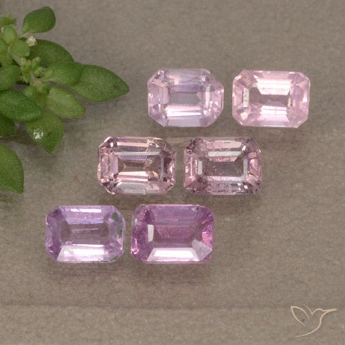 Multicolor Sapphire Gem - 0.3ct Octagon Step Cut (ID: 492990)