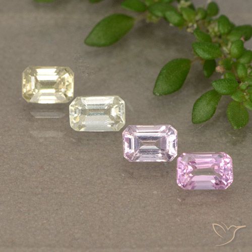 Multicolor Zafiro Gema - 0.2ct Corte octagonal (ID: 493057)