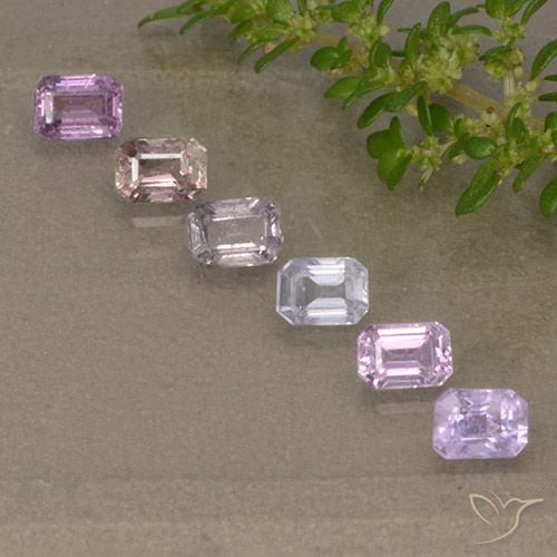 Multicolor Zafiro Gema - 0.3ct Corte octagonal (ID: 493060)