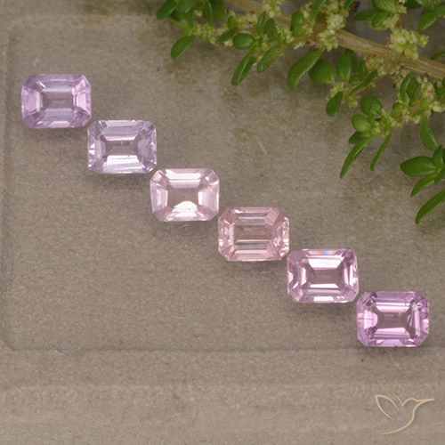 Multicolor Sapphire Gem - 0.3ct Octagon Step Cut (ID: 493070)