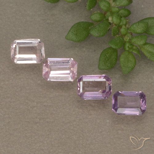 Многоцветный Сапфир Камень - 0.2ct Восьмиугольная ступенчатая огранка (ID: 493086)