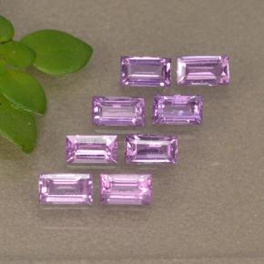 0.1ct Baguette Step Cut Pinkish Purple Sapphire for sale thumb image of 0.1ct Baguette Step Cut Pinkish Purple Sapphire (ID: 493797)