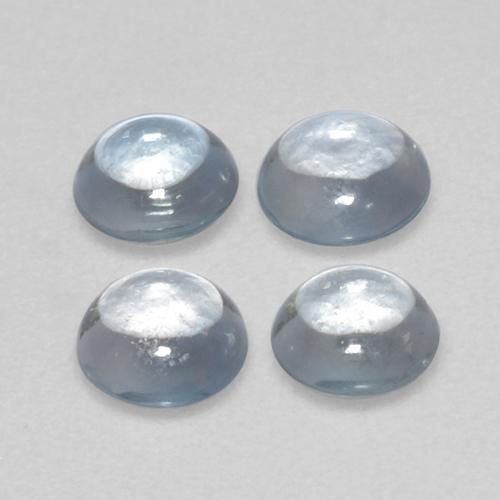 0.3ct Round Cabochon Light Blue Sapphire Gem for sale 0.3ct Round Cabochon Light Blue Sapphire Gem (ID: 495695)