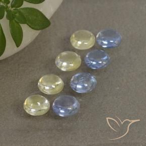 Sapphire Gemstones in 3.5 mm (calibrated) Size for Sale, Sapphire Stones in Multicolor Color