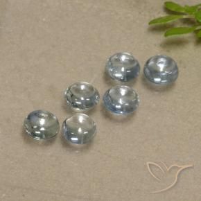 1.73 ctw Blue Sapphire Stones, Natural Sapphire in Round Cabochon Shape for Sale