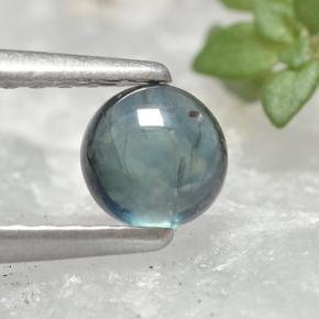 0.7ct Round Cabochon Greenish Blue Sapphire for sale thumb image of 0.7ct Round Cabochon Greenish Blue Sapphire (ID: 495964)