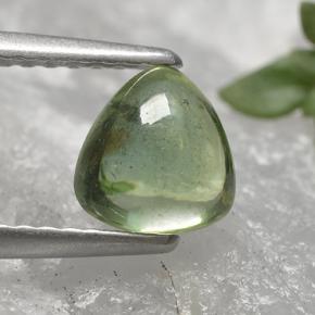 1.2ct Trillion Cabochon Bluish Green Sapphire Gem for sale 1.2ct Trillion Cabochon Bluish Green Sapphire Gem (ID: 495982)