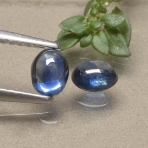 0.4ct Oval Cabochon Blue Sapphire for sale thumb image of 0.4ct Oval Cabochon Blue Sapphire (ID: 495991)