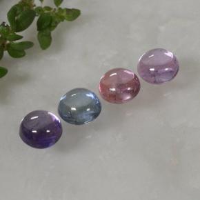 0.4ct Round Cabochon Multicolor Sapphire for sale thumb image of 0.4ct Round Cabochon Multicolor Sapphire (ID: 496341)