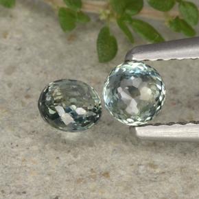 0.5ct Round Mixed-Cut Greenish Blue Sapphire Gem for sale 0.5ct Round Mixed-Cut Greenish Blue Sapphire Gem (ID: 496485)