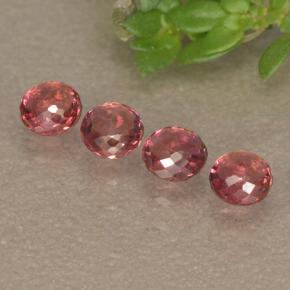 0.2ct Round Mixed-Cut Reddish Orange Sapphire Gem for sale 0.2ct Round Mixed-Cut Reddish Orange Sapphire Gem (ID: 496633)