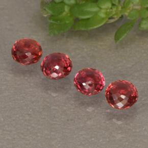 0.2ct Round Mixed-Cut Reddish Orange Sapphire Gem for sale 0.2ct Round Mixed-Cut Reddish Orange Sapphire Gem (ID: 496635)