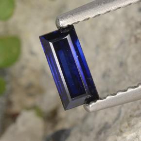 Navy Blue Saphir Edelstein - 0.4ct Baquette Treppen-Schliff (ID: 497110)