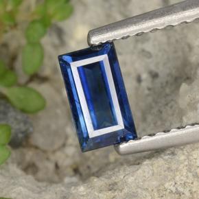 Королевский синий Сапфир Камень - 0.6ct Форма Багет ступенчатая огранка (ID: 497118)