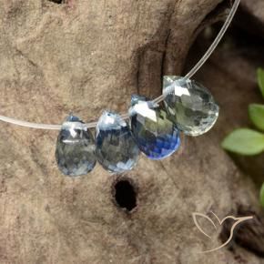 Sapphire Gemstones in 5.4 x 3.4 mm Size for Sale, Sapphire Stones in Multicolor Color