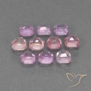 Sapphire Gemstones in 2.8 x 2.8 mm Size for Sale, Sapphire Stones in Multicolor Color