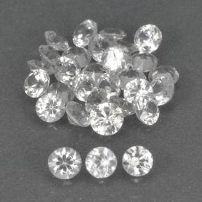 0.1ct Diamond-Cut White Sapphire for sale thumb image of 0.1ct Diamond-Cut White Sapphire (ID: 499468)
