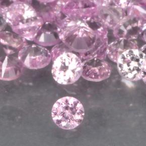 Bright Pink Saphir Edelstein - 0ct Diamanten-Schliff (ID: 499733)