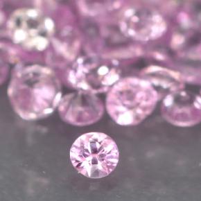 Medium Pink Сапфир Камень - 0ct Бриллиантовая Огранка (ID: 499734)