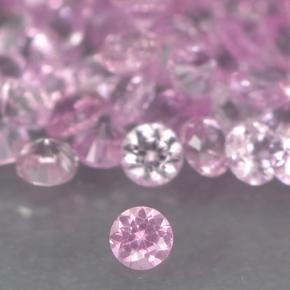 Bright Pink Saphir Edelstein - 0ct Diamanten-Schliff (ID: 499740)