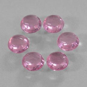 0.2ct Round Cabochon Pink Sapphire Gem for sale 0.2ct Round Cabochon Pink Sapphire Gem (ID: 500459)