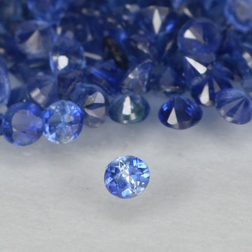 Navy Blue Сапфир Камень - 0ct Бриллиантовая Огранка (ID: 500481)