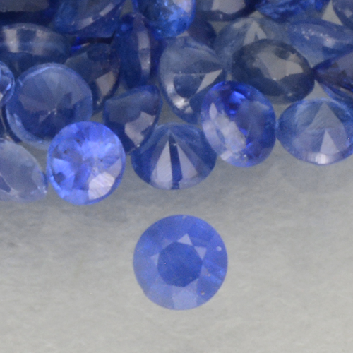 Baby Blue Sapphire Gem - 0ct Diamond-Cut (ID: 500508)