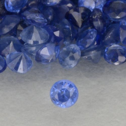 Baby Blue Sapphire Gem - 0ct Diamond-Cut (ID: 500514)
