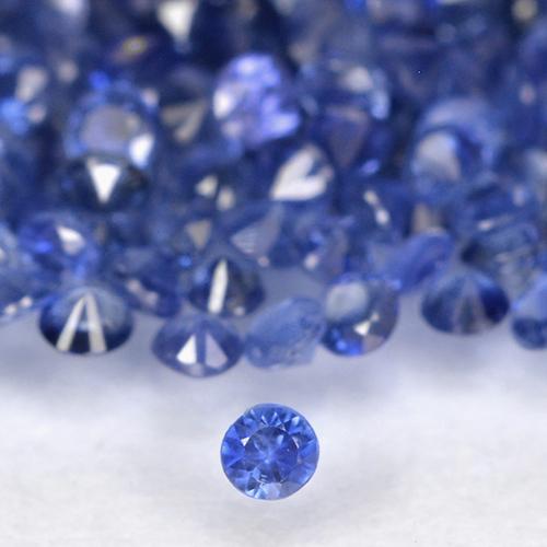 Azul aciano Zafiro Gema - 0ct Corte Diamante (ID: 500521)