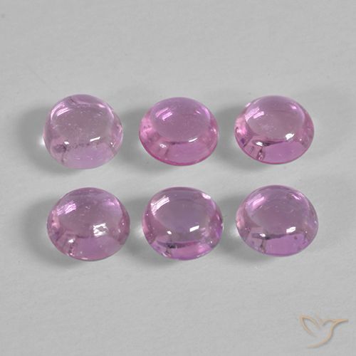 1.69ctw Natural Light Royal Purple Pink Sapphire, Round, Transparent