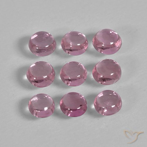1.56ctw Natural Medium Deep Pink Sapphire, Round, Transparent