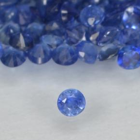 Azul marino claro Zafiro Gema - 0ct Corte Diamante (ID: 500573)