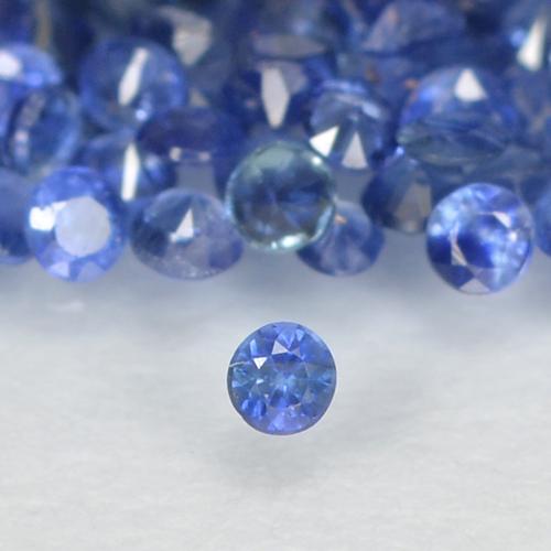 Navy Blue Сапфир Камень - 0ct Бриллиантовая Огранка (ID: 500576)