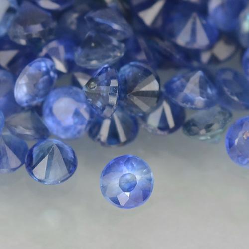 Light Navy Blue 蓝宝石 Gem - 0ct 钻石切割 (ID: 500582)