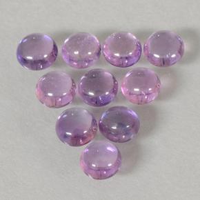 0.2ct Round Cabochon Purple Pink Sapphire Gem for sale 0.2ct Round Cabochon Purple Pink Sapphire Gem (ID: 500611)