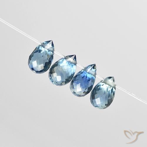 Sapphire Gemstones in 5.2 x 3.2 mm Size for Sale, Sapphire Stones in Blue Color