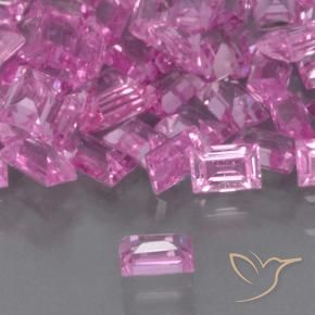 Sapphire Gemstones in 3 x 2 mm (calibrated) Size for Sale, Sapphire Stones in Medium Purple Color