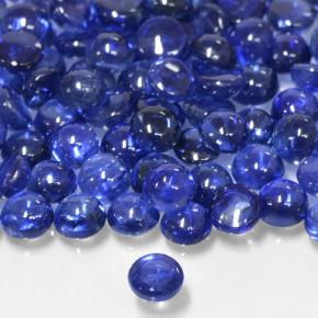 Sapphire Gemstone in 3.5 mm (calibrated) Size for Sale, Sapphire Stone in Royal Blue Color