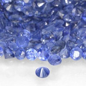 Sapphire Gemstone in 1.3 mm (calibrated) Size for Sale, Sapphire Stone in Pastel Blue Color