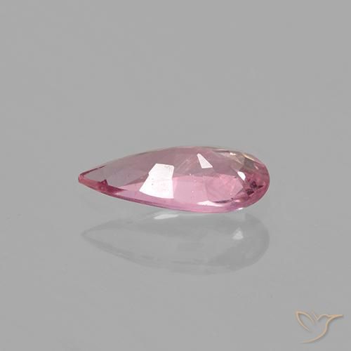 Sapphire Gemstone in 8.1 x 3.9 mm Size for Sale, Sapphire Stone in Medium Pink Color