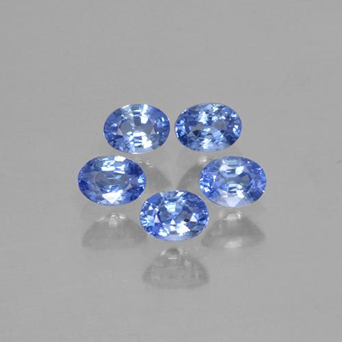 Azul oscuro medio Zafiro Gema - 0.2ct Forma ovalada (ID: 506112)
