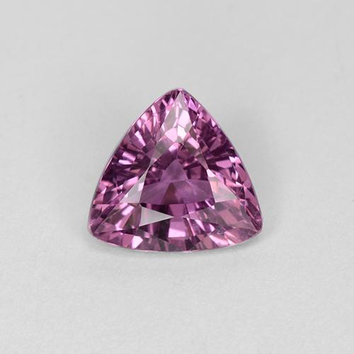 Sangria Saphir Edelstein - 1ct Trillantschliff (ID: 509595)