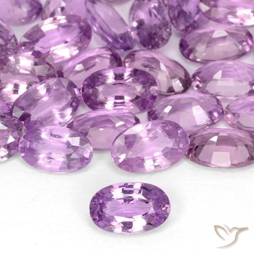 0.28ct Natural Medium Pinkish Purple Sapphire, Oval, VVS-VS