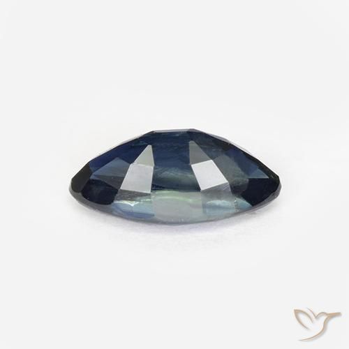 Sapphire Gemstone in 7.9 x 4.1 mm Size for Sale, Sapphire Stone in Twilight Blue Color