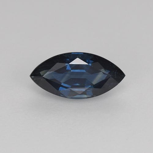 Azul oscuro Zafiro Gema - 0.8ct Forma marquesa (ID: 512349)